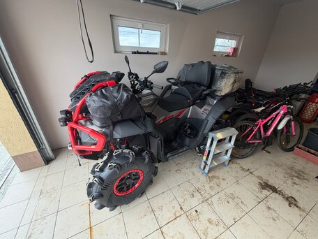2024 CFMoto CFORCE 1000 MV, красный, 1700000 рублей, вид 2