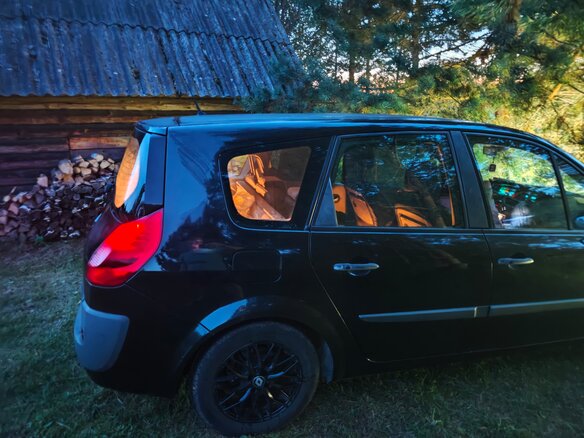 2007 Renault Scenic Grand II Рестайлинг, чёрный, 619000 рублей - вид 2
