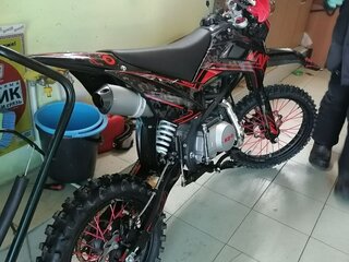 2023 Kayo Basic YX125, красный, 73000 рублей, вид 4