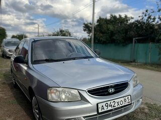 2007 Hyundai Accent ТагАЗ II, серебристый, 390000 рублей, вид 2