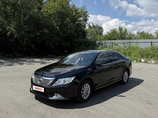2012 Toyota Camry VII (XV50), чёрный, 1800000 рублей, вид 1