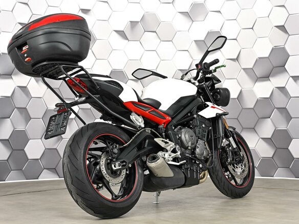 2018 Triumph Street Triple, белый, 577000 рублей - вид 6