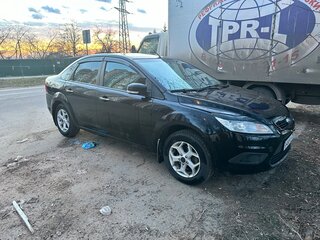 2009 Ford Focus II Рестайлинг, чёрный, 350000 рублей, вид 3