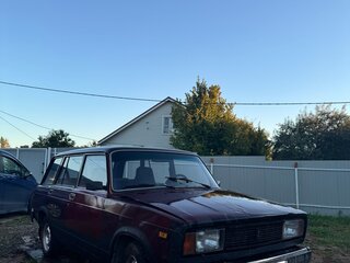 2007 Lada (ВАЗ) 2104, красный, 105000 рублей, вид 2