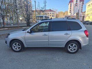 2014 Lada (ВАЗ) Kalina II, серебристый, 450000 рублей, вид 3