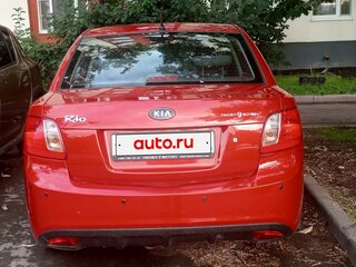 2011 Kia Rio II Рестайлинг, красный, 710000 рублей, вид 5