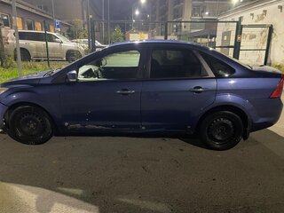 2008 Ford Focus II Рестайлинг, синий, 252000 рублей, вид 3