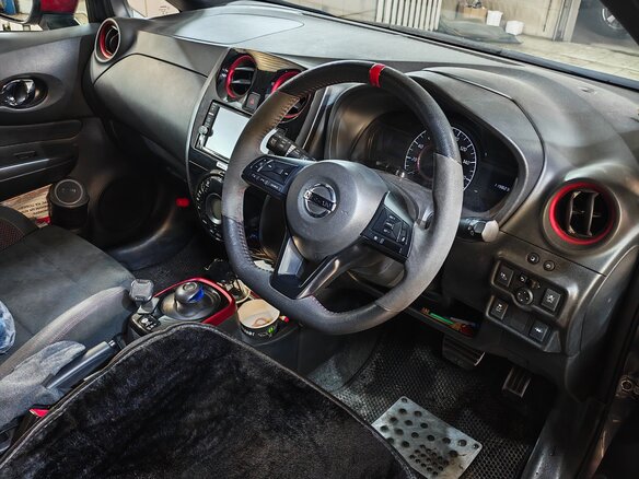 2018 Nissan Note Nismo e-Power II Рестайлинг, серый, 1320000 рублей - вид 4