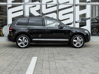 2007 Volkswagen Touareg I Рестайлинг, чёрный, 1035000 рублей, вид 5
