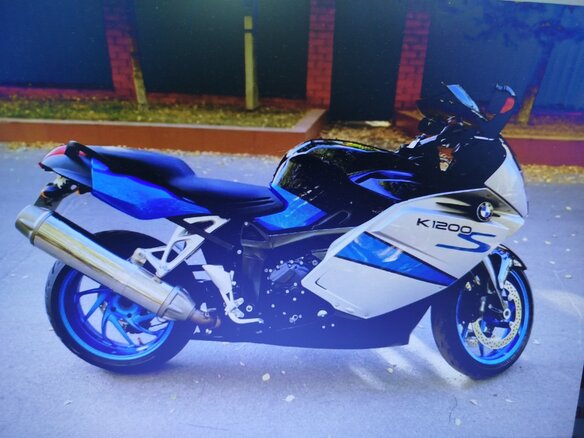 2008 BMW K 1200 S, чёрный, 650000 рублей - вид 7