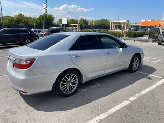 2014 Toyota Camry VII (XV50) Рестайлинг, серебристый, 1500000 рублей, вид 4
