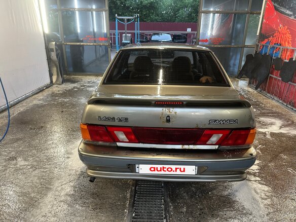 2002 Lada (ВАЗ) 2115, серебристый, 91799 рублей - вид 2