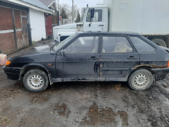 2010 Lada (ВАЗ) 2114, чёрный, 45000 рублей - вид 2
