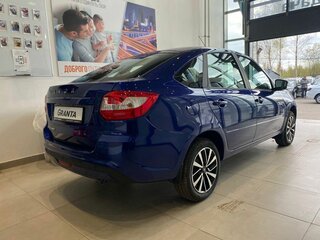 2026 Lada (ВАЗ) Granta I Рестайлинг, синий, 1106820 рублей, вид 4