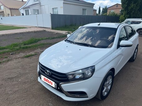 2017 Lada (ВАЗ) Vesta I, белый, 750000 рублей, вид 3