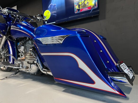 2007 Harley-Davidson Road Glide, синий, 1750000 рублей - вид 10