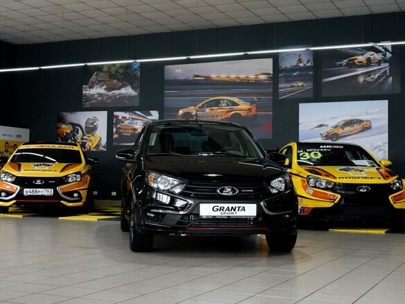 2026 Lada (ВАЗ) Granta Sport I Рестайлинг, чёрный