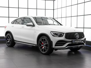 2022 Mercedes-Benz GLC Coupe AMG 43 AMG I (C253) Рестайлинг, белый, 6620000 рублей, вид 3