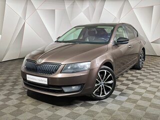 2014 Skoda Octavia III (A7), коричневый, 995000 рублей, вид 1