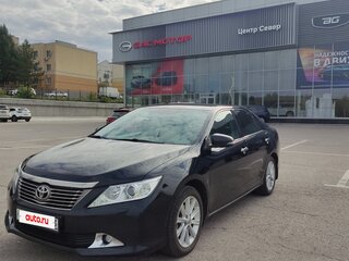 2013 Toyota Camry US Market VII (XV50), серебристый, 1450000 рублей, вид 1
