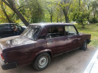 2005 Lada (ВАЗ) 2107, пурпурный, 70000 рублей, вид 3
