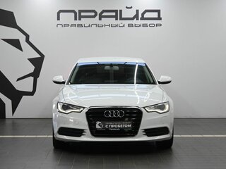 2013 Audi A6 IV (C7), белый, 1850000 рублей, вид 2