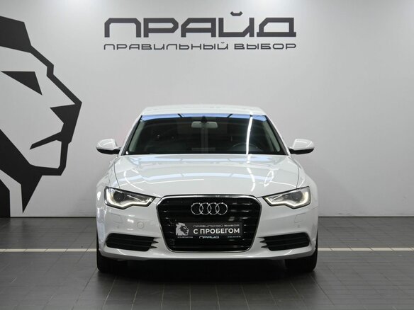 2013 Audi A6 IV (C7), белый - вид 1
