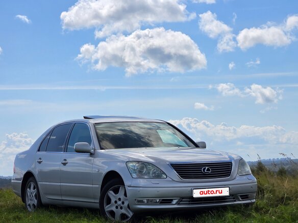 2005 Lexus LS 430 III Рестайлинг, серебристый, 1000000 рублей - вид 6
