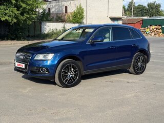 2012 Audi Q5 I (8R) Рестайлинг, синий, 1600000 рублей, вид 2