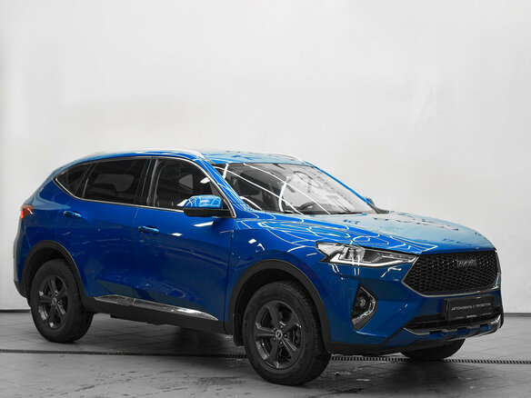 2019 Haval F7 I, синий - вид 2