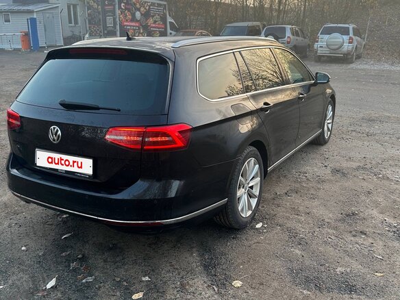 2016 Volkswagen Passat DSG6 B8, чёрный, 1690000 рублей - вид 6