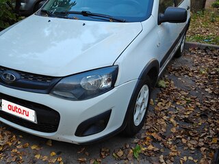 2016 Lada (ВАЗ) Kalina Cross II, белый, 540000 рублей, вид 3