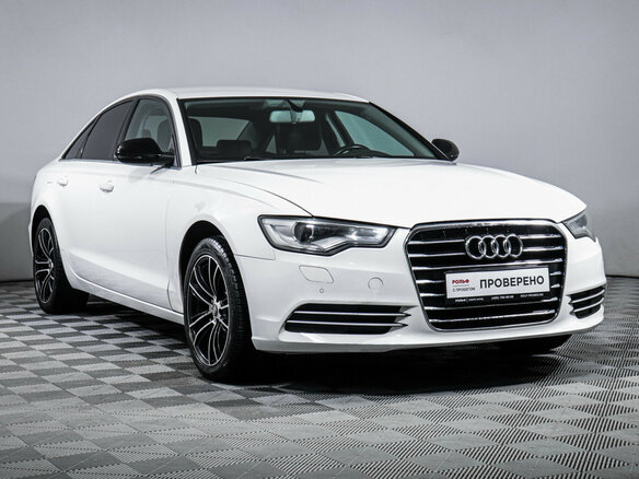 2011 Audi A6 IV (C7), белый - вид 2