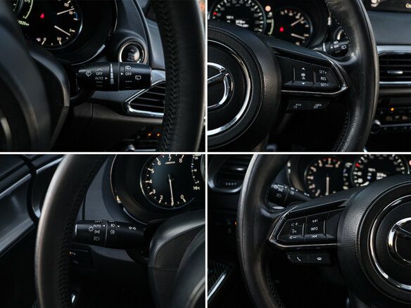 2021 Mazda CX-9 II Рестайлинг, синий, 3550000 рублей - вид 23