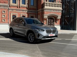 2022 BMW X3 30i xDrive III (G01) Рестайлинг, серебристый, 4250000 рублей, вид 4