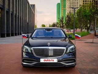 2015 Mercedes-Benz S-Класс 400 Long VI (W222, C217), синий, 4700000 рублей, вид 1