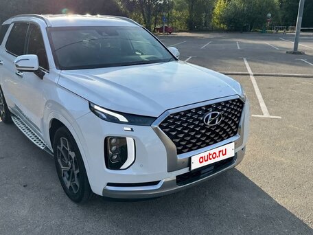 2020 Hyundai Palisade I, белый, 3790000 рублей, вид 2