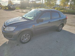2015 Lada (ВАЗ) Granta I, серебристый, 465000 рублей, вид 4