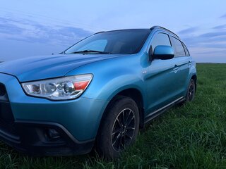 2010 Mitsubishi ASX I, голубой, 850000 рублей, вид 2