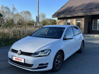 2013 Volkswagen Golf VII, белый, 1330000 рублей, вид 2