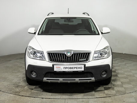 2012 Skoda Octavia Scout II (A5) Рестайлинг, белый, 899585 рублей, вид 2