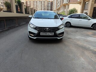 2025 Lada (ВАЗ) Vesta I Рестайлинг (NG), белый, 1600000 рублей, вид 2