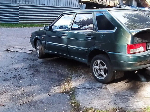 2007 Lada (ВАЗ) 2114, зелёный, 175000 рублей - вид 1