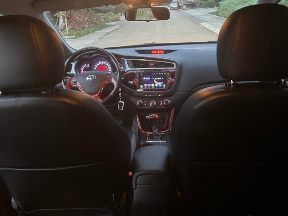2015 Kia Ceed II Рестайлинг, чёрный - вид 9