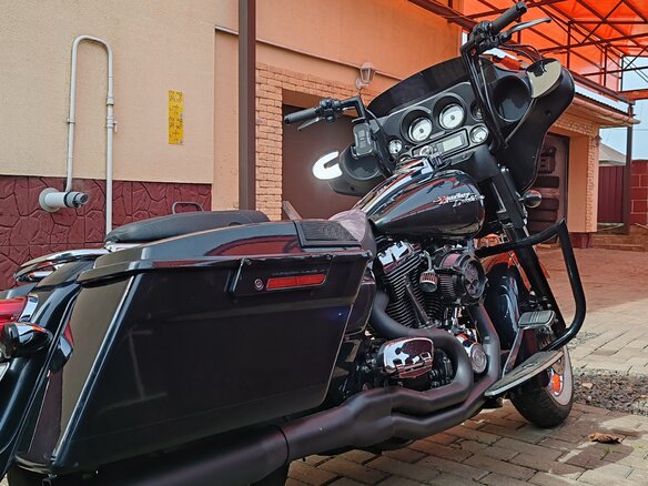 2006 Harley-Davidson Street Glide, чёрный, 561192 рублей - вид 3