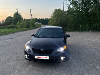 2008 Toyota Corolla X (E140, E150), чёрный, 749999 рублей, вид 1