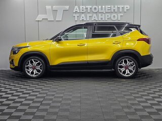 2021 Kia Seltos I, жёлтый, 2099000 рублей, вид 3