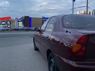 2007 Chevrolet Lanos I, пурпурный, 310000 рублей, вид 4