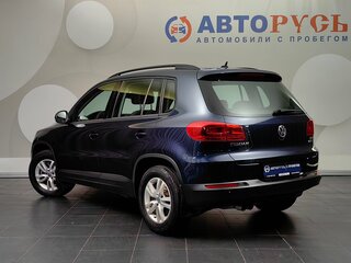 2014 Volkswagen Tiguan I Рестайлинг, синий, 1424000 рублей, вид 2