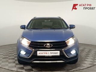 2019 Lada (ВАЗ) Vesta SW Cross I, синий, 830000 рублей, вид 2